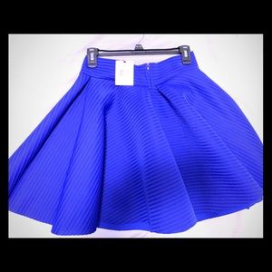 Blue skirt
